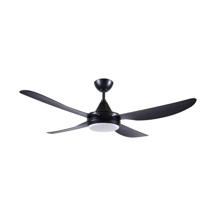 Brilliant Vector Ceiling Fan II 48" ABS With CCT LED - Black
