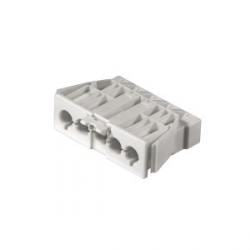 Wieland GST18i5 Male 5 Pole Panel Mount (White)