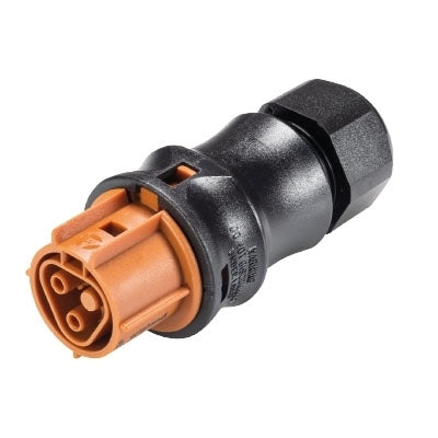 Wieland RST20I2 - Female Brown Connector - 2 Pole - (6 to 10mm)