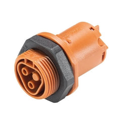 Wieland RST20I2 - Female Panel Mount - 2 Pole BROWN