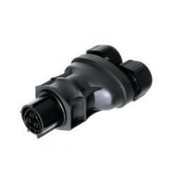 Wieland RST20I3 - Splitter - 1 x Female(3) / 2 x Gland
