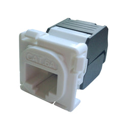 Austfibre AFL CAT6A 180 Degree UTP White Keystone Jack