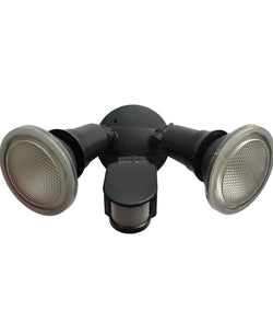 CLA SECURITY PAR30 X 2 LED D/ADJ BLK with sensor 5000K 2 x 10W I