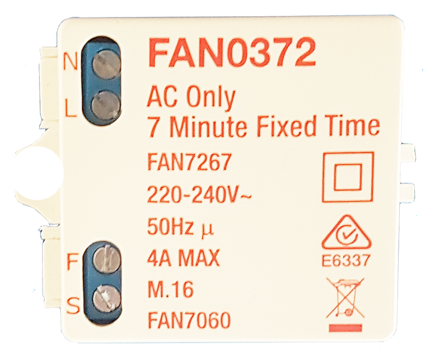 Manrose TIME-AIR FIXED 7-Mins DELAY TIMER Simx