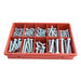 JAMEC ASSORT HEXAGON BOLTS 145PCE