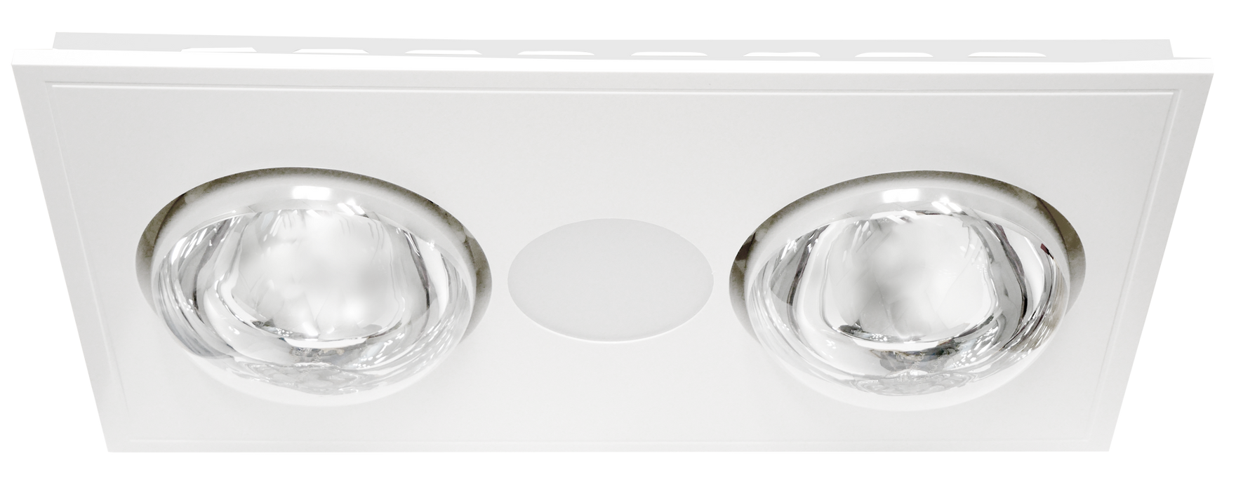 Manrose MANROSE DESIGNER SATIN LED HFL2 WHITE Simx