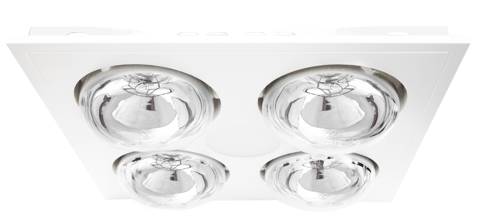 Manrose MANROSE DESIGNER SATIN LED HFL4 WHITE Simx