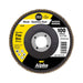 Trucut Sheffield Flap Disc Silver Inox Stainless 100mm x ZK40 Grit