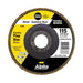 Trucut Sheffield Flap Disc Silver Inox Stainless 115mm x ZK120 Grit