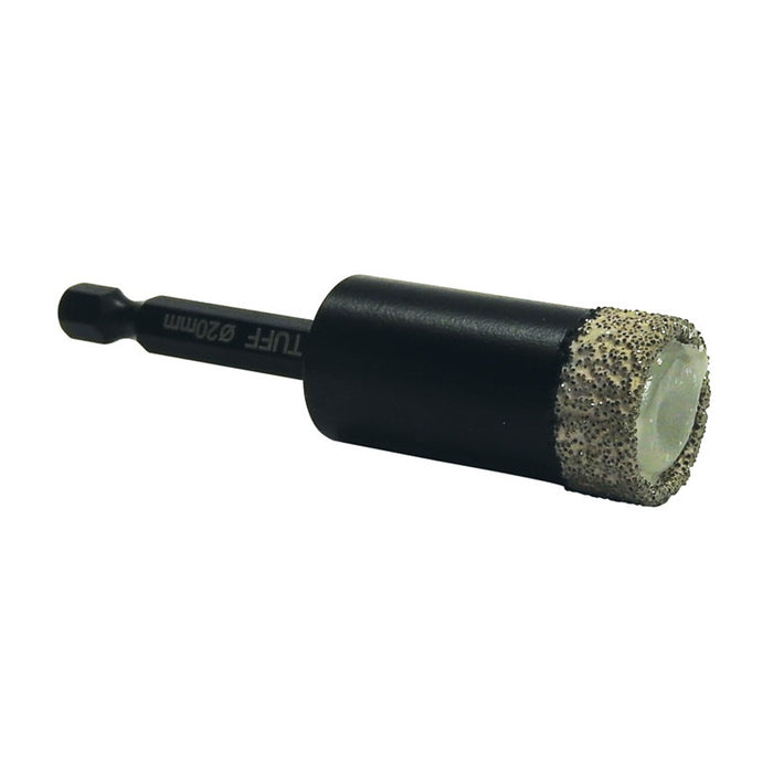 TRUCUT Tuff Diamond Core Drill 1/4 x 10mm Wax Filled