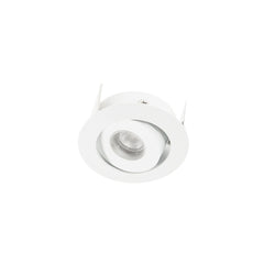 Halcyon LED REC RND TILT 60 1.2W DC 350mA CC WW-WH