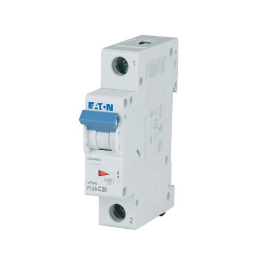 Eaton MCB 6KA C CURVE 20A 1P Y7-242682