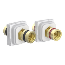 Iconic Connector Banana Audio RDBK