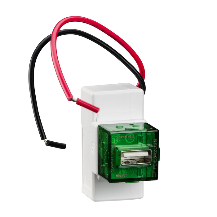 Iconic USB charging mechanism 1.5A shallow