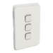 Iconic PDL383C-WY Skin Switch V/H 3G rocker WY