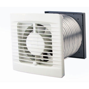 Manrose FAN0055 100mm THROUGH WALL FAN KIT XP100T(XP3) 23 l Simx