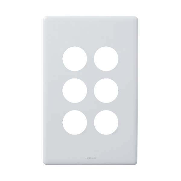 Excel Life Legrand Grid & cover only 6 Gang