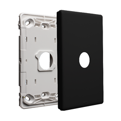 Legrand HPM ED 1 GANG GRID&COVPLATE BLACK