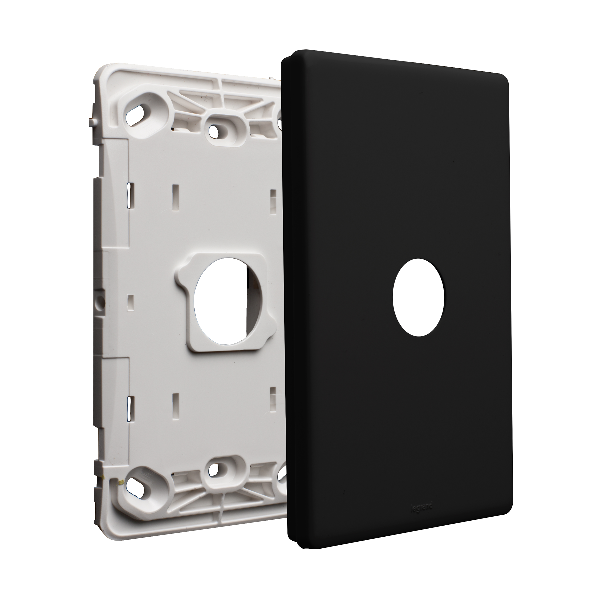 Legrand HPM ED 1 GANG GRID&COVPLATE BLACK