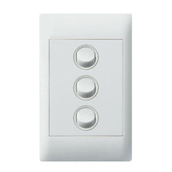 Legrand HPM EC 16A 3-GANG SWITCH WE