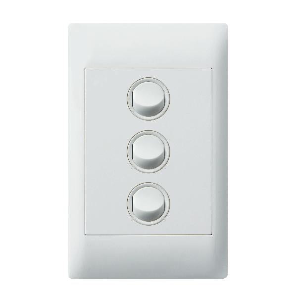 Legrand HPM EC 16A 3-GANG SWITCH WE