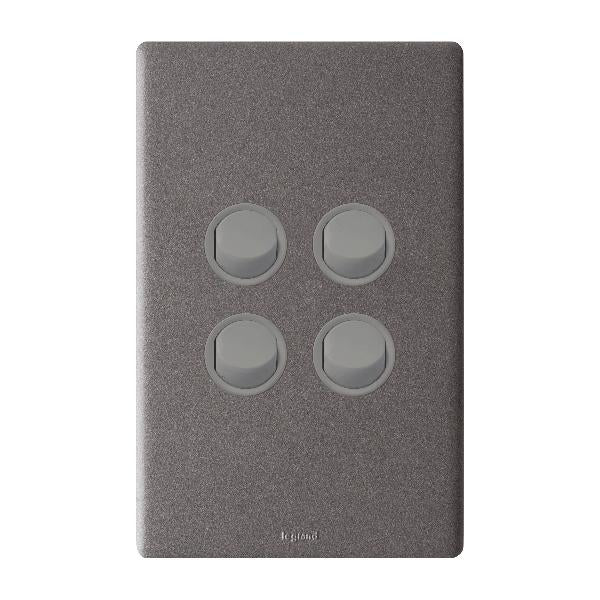 Legrand HPM ED 16A 4-GANG SWITCH UG