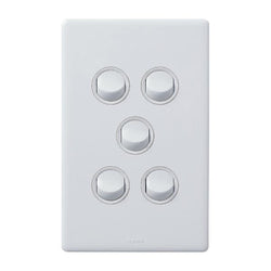 Legrand HPM ED 16A 5-GANG SWITCH WE
