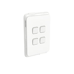 Iconic Switch Vert IP44 4G 20A/16AX 250V VW