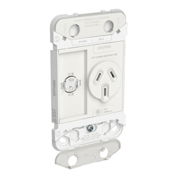 Iconic Grid Socket Sw Vert Single 10A 250V PDL391G