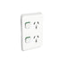 Iconic Skin Socket SwVert Twin 10A250V VW