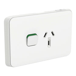 Iconic Skin Socket Horiz Single 10A 250V VW