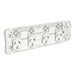 Iconic Grid Socket SwHorizQuad 2ExBlank10A250V
