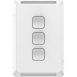 Iconic Switch Vert 3G 20A/16AX 250V XW