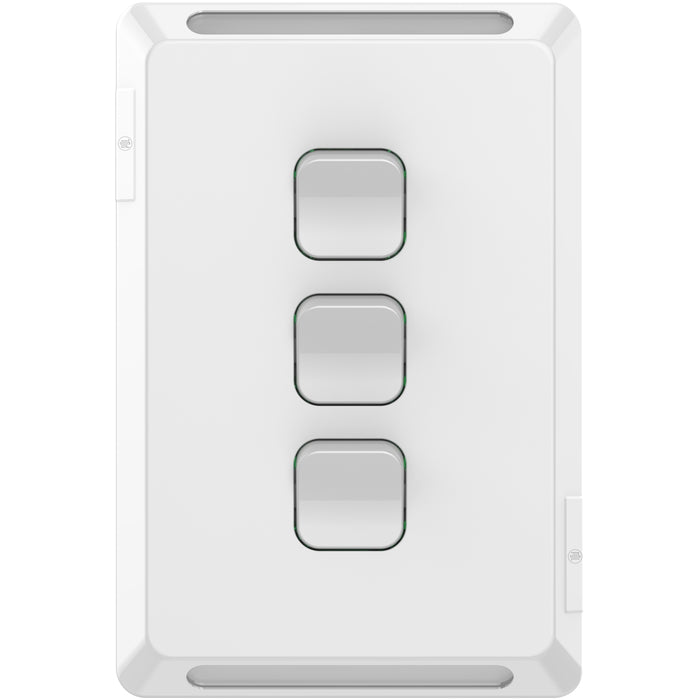 Iconic Switch Vert 3G 20A/16AX 250V XW