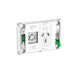 Iconic Grid Socket Sw Horiz Single 10A 250V