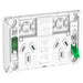 Iconic Grid Socket Sw Horiz Twin 10A 250V PDLP395G