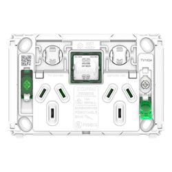 Iconic Grid Socket SwHorizTwin 1Ex20A 10A250V
