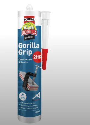Holdfast Gorilla Grip 2 Hour Cure Construction Adhesive 80ml