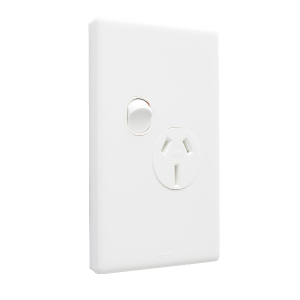 Legrand HPM ED 15A SGL VERT PPOINT WE