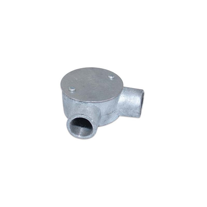 Firstflex Junction box 20mm angle galv