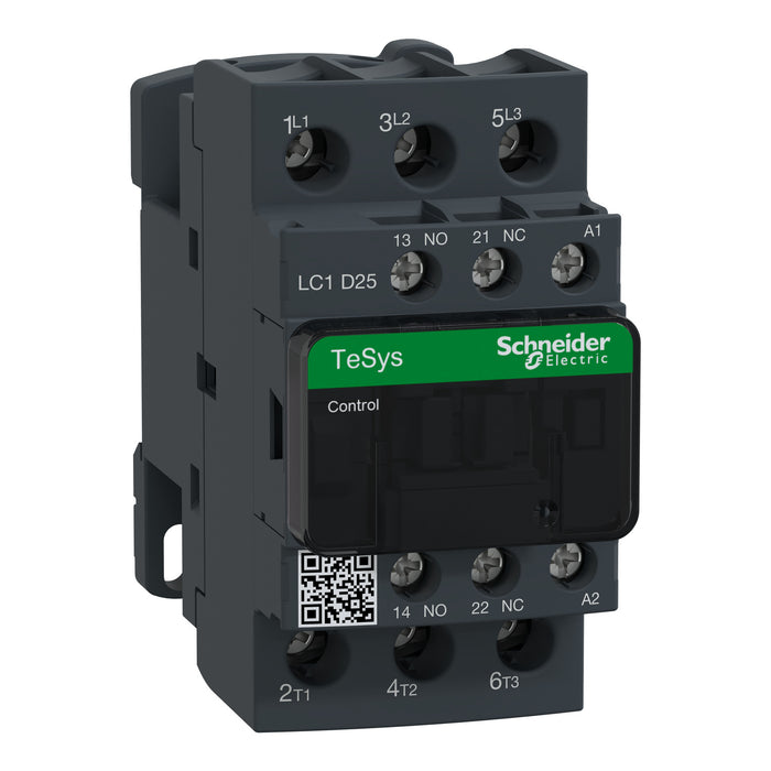 Schneider Contactor 25A NO+NC 240V