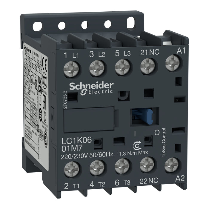 Schneider Relay 4KW 3P 9A NC 400V