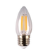 Glight E27 4W LED FILAMENT CANDLE 3000K DIM CLEAR GLASS