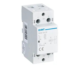 QCE Chint Din Mount 2P 40 amp Contactor 240V 2 x N/O