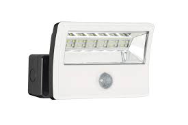 Simx MIGHTYLITE 15W LED PIR FLOOD WHITE 4K