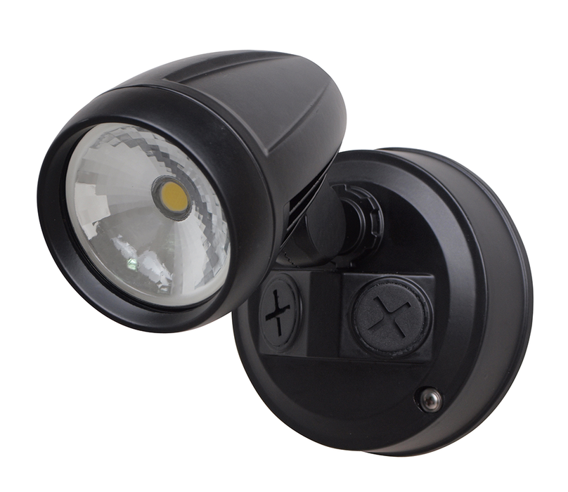 Simx LED ECO SGL SLAVE 8W BLK IP44