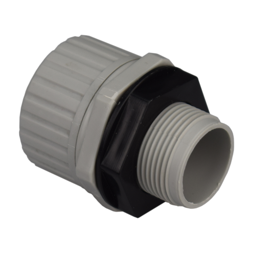 Gland straight 16mm GREY