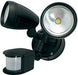 Simx LED ECOSPOT 2X8W 3.5K PIR BLACK IP44
