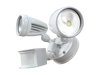 Simx LED ECOSPOT 2X8W 3.5K PIR WHITE IP44