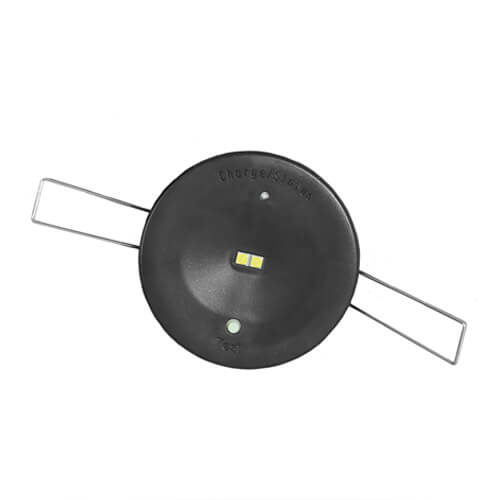 Clevertronics LifeLIGHT PRO, LED, NM, REC, 60mm round head, Black